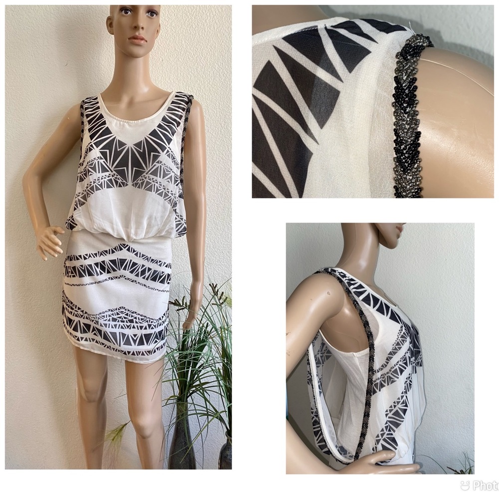 Free‎ People Sheer Mini Dress